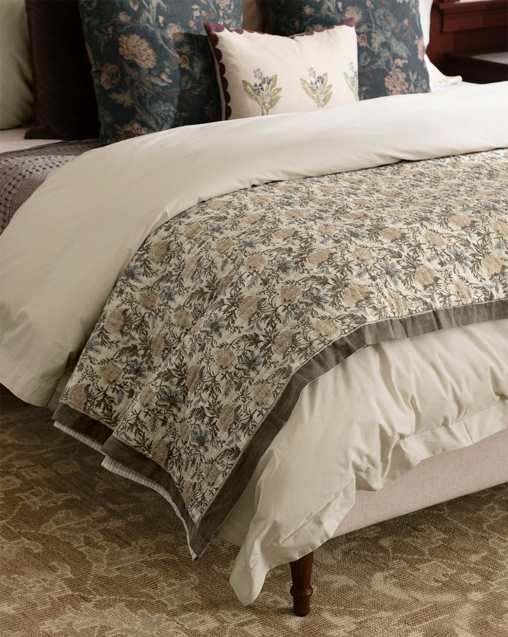 Granby Organic Percale Duvet Cover