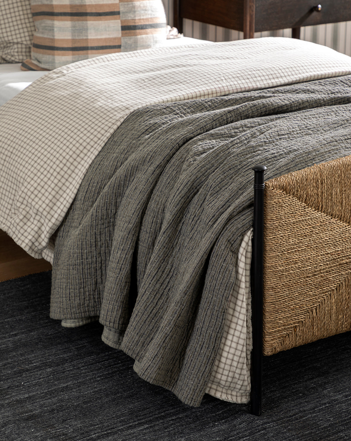 Mercer Plaid Duvet Cover