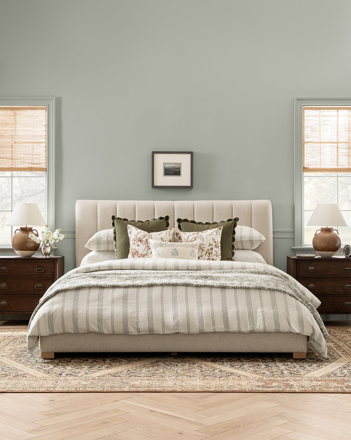 Ellerby Linen Stripe Shams (Set of 2)