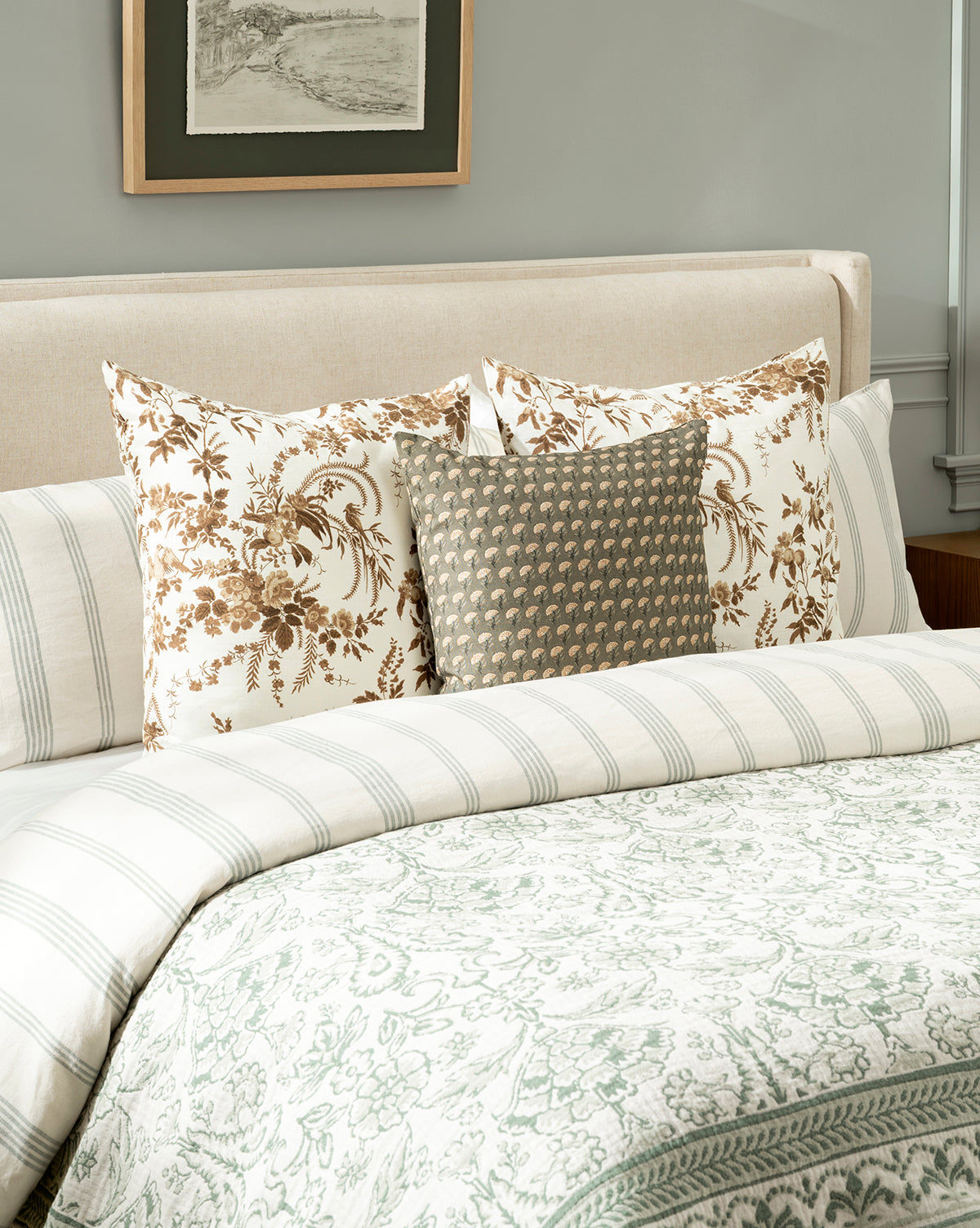Ellerby Linen Stripe Shams (Set of 2)