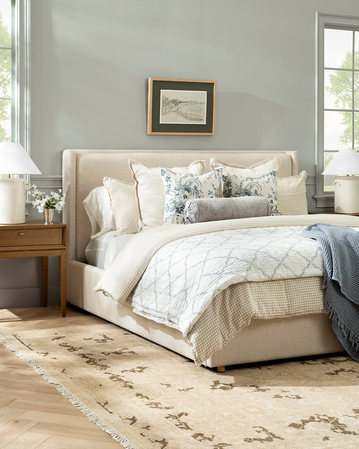 Saville Linen Shams (Set of 2)