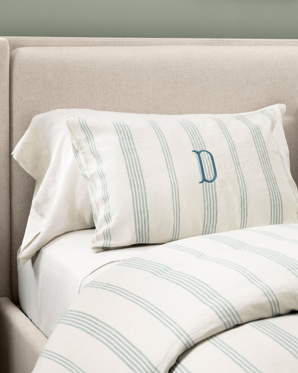 Ellerby Linen Stripe Shams (Set of 2)