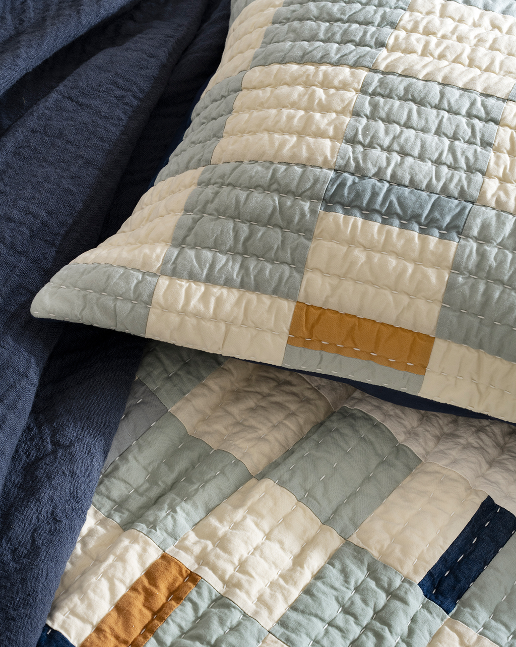 Phinneas Patchwork Kids Quilted Shams (Set of 2)