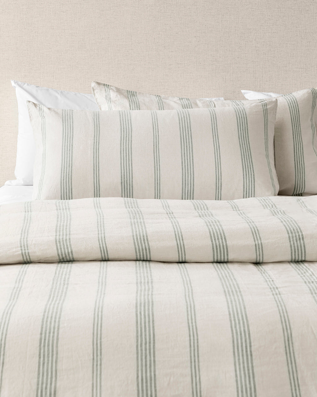 Ellerby Linen Stripe Shams (Set of 2)