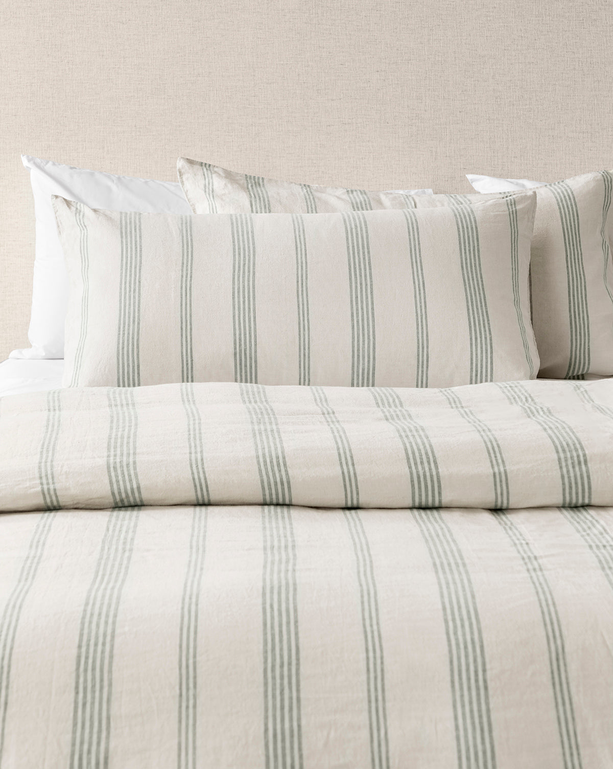 Ellerby Linen Stripe Shams (Set of 2)
