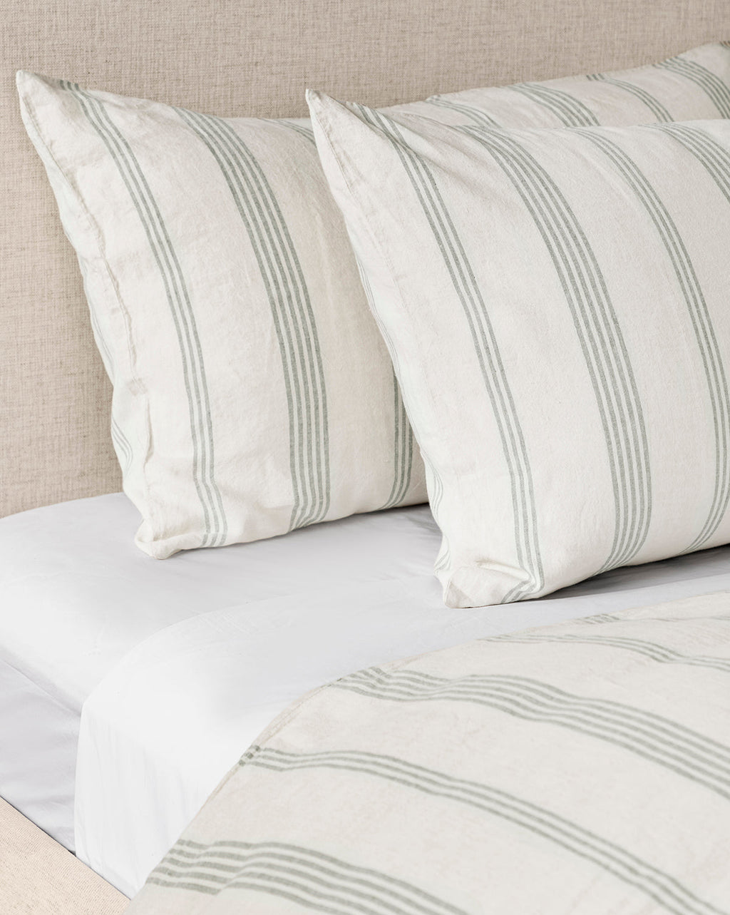 Ellerby Linen Stripe Shams (Set of 2)