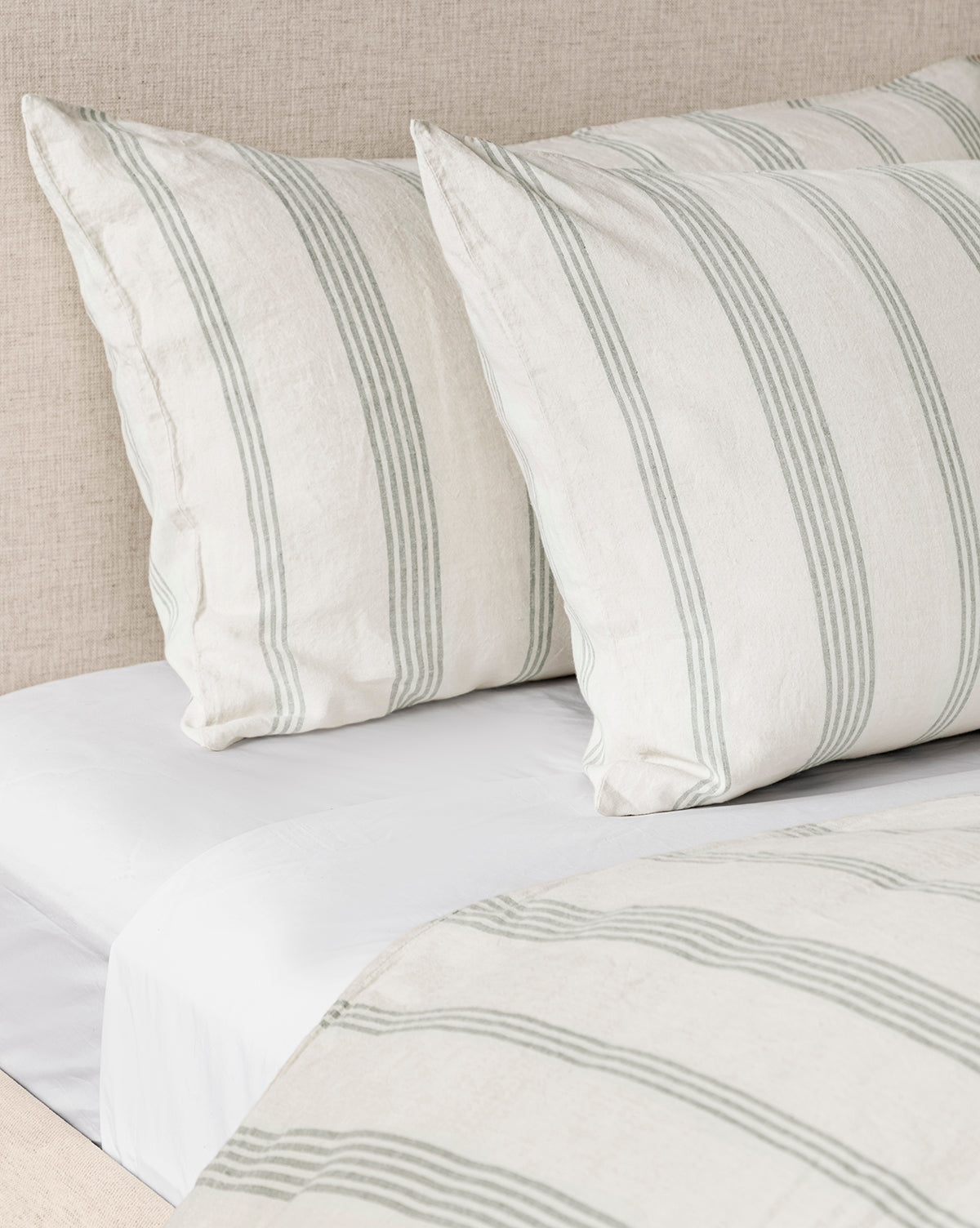Ellerby Linen Stripe Shams (Set of 2)