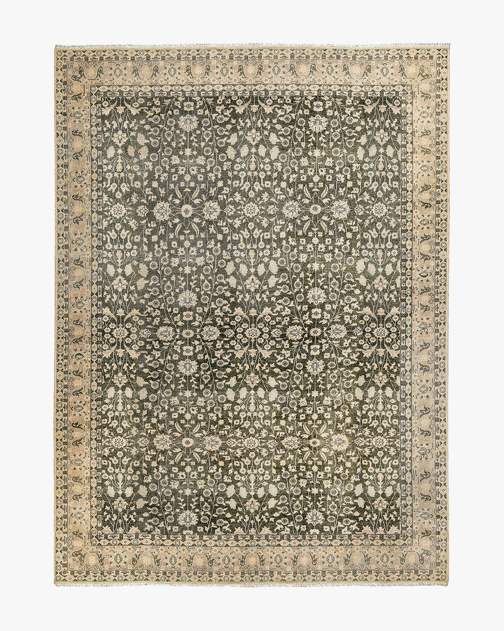 Fernwood Hand-Knotted Wool Rug