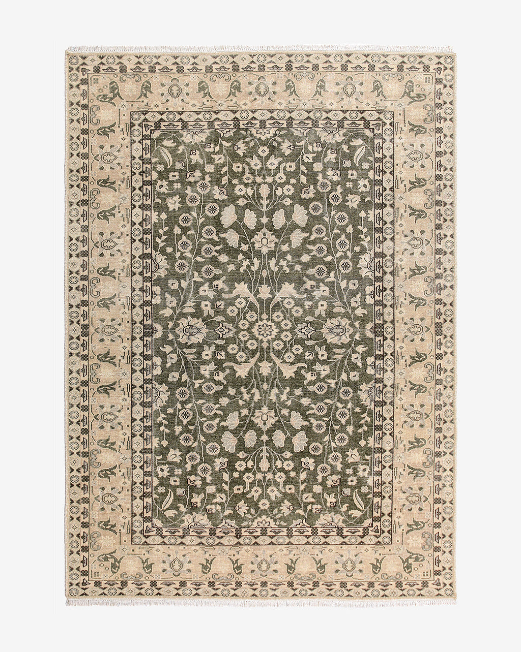 Fernwood Hand-Knotted Wool Rug