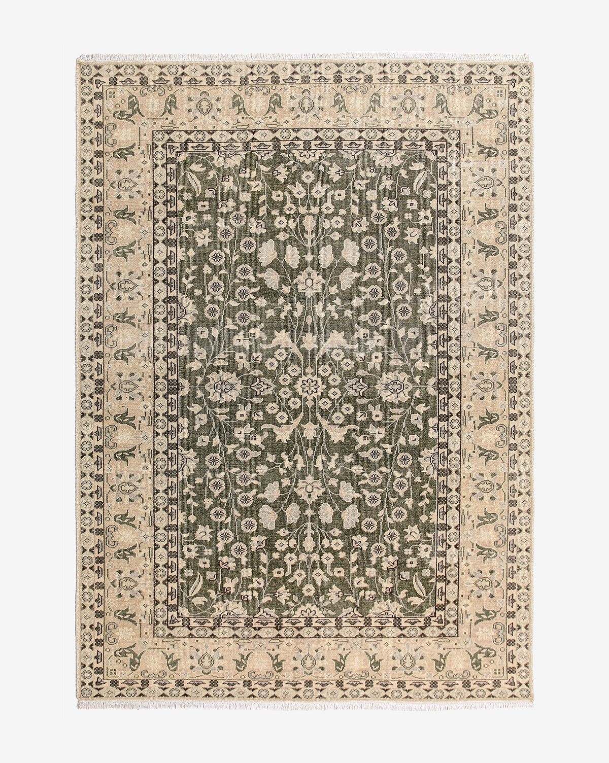 Fernwood Hand-Knotted Wool Rug