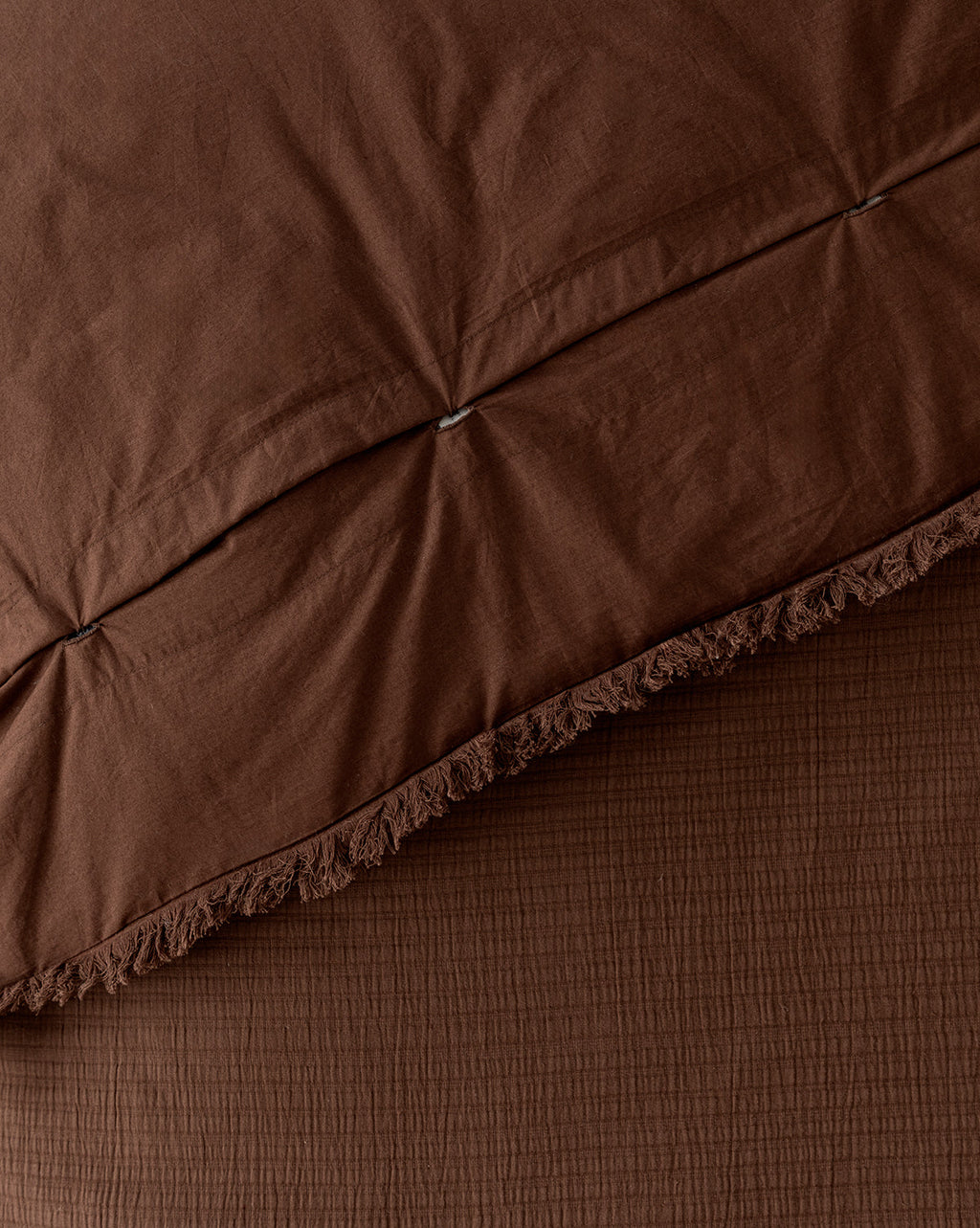 Hendricks Chocolate Cotton Duvet Cover