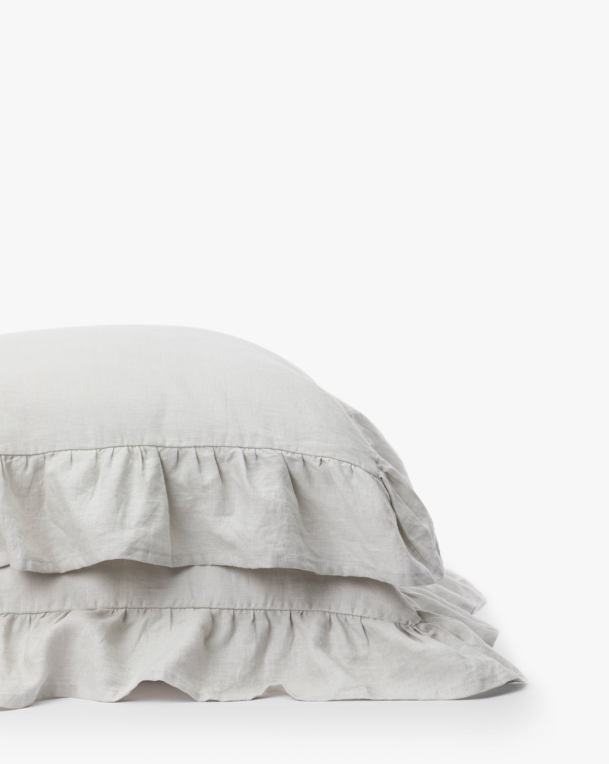 Ruffle Linen Shams (Set of 2)