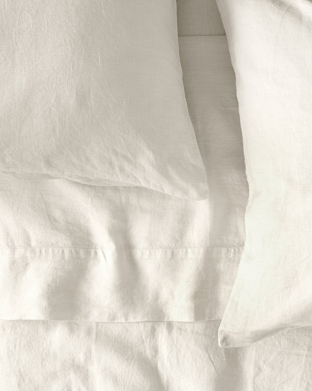 Saville Linen Sheet Set