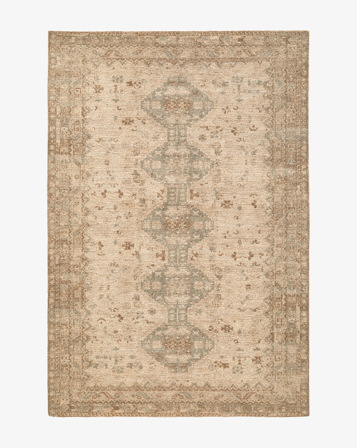 Wilshire Natural Hand-Tufted Wool Rug