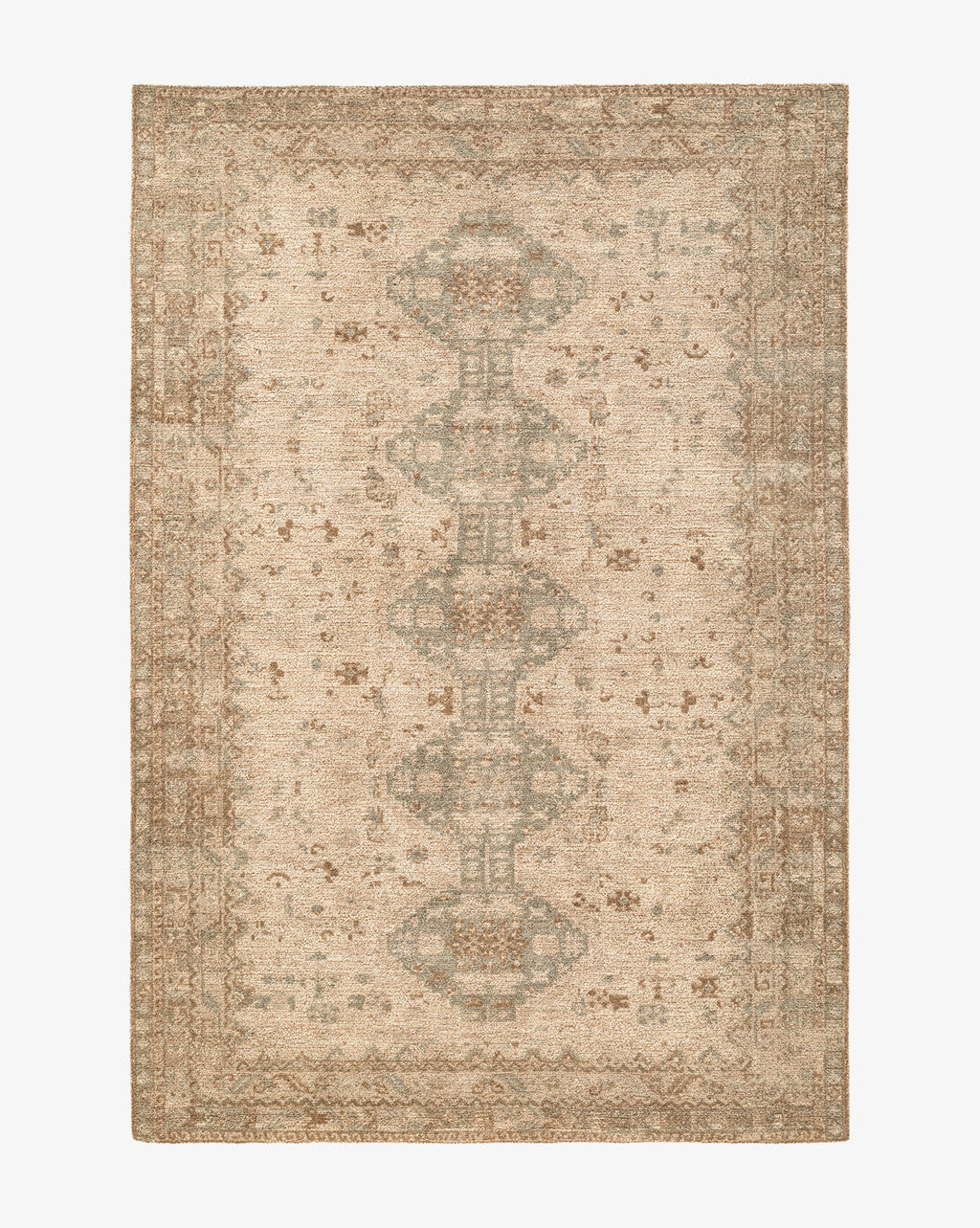 Wilshire Natural Hand-Tufted Wool Rug