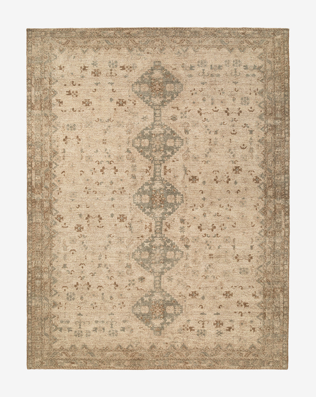 Wilshire Natural Hand-Tufted Wool Rug